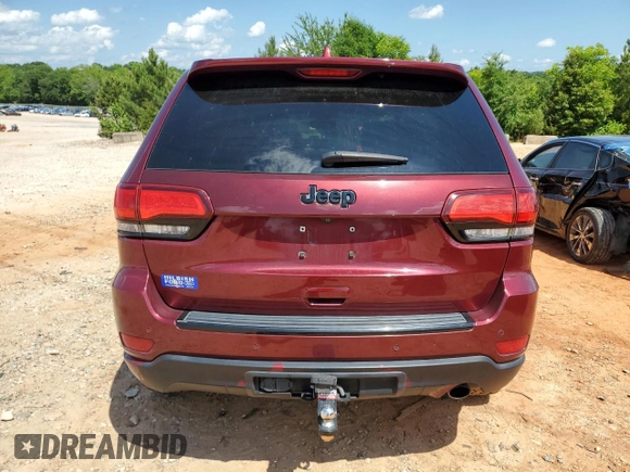 2017 Jeep Grand Cherokee Altitude with VIN 1C4RJEAG9HC702924, listed as a Copart auction lot 57897805 with 133,796 mi miles and Salvage title. Bid and sale history available at DreamBid. Image 6.