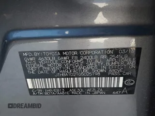 2016 Lexus IS 200t с VIN JTHBA1D21G5025198, выставлен на аукционе IAAI как лот 42003606 с пробегом 90 524 миль миль и . История ставок и продаж доступна на DreamBid. Изображение 9.