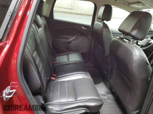 2017 Ford Escape Titanium with VIN 1FMCU0JD0HUE13538, listed as a Copart auction lot 49396125 with 36,733 mi miles and Salvage Title. Bid and sale history available at carsss.com. Image 10.