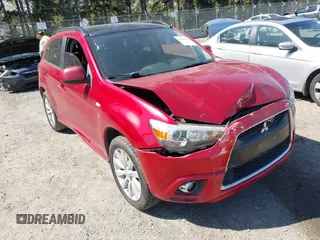 2011 Mitsubishi Outlander Sport SE with VIN JA4AP4AU3BZ022916, listed as a IAAI auction lot 42036738 with 145,070 mi miles. Bid and sale history available at carsss.com. Image 6.