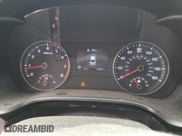 2019 Kia Forte LXS with VIN 3KPF24AD8KE137470, listed as a Copart auction lot 50897035 with 79,351 mi miles and Clean title. Bid and sale history available at DreamBid. Image 9.