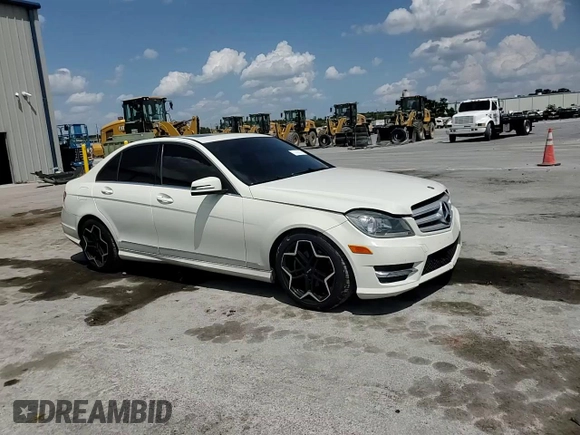 2012 Mercedes-Benz C-Class C 300 Sport with VIN WDDGF8BB6CR230271, listed as a Copart auction lot 53826345 with 141,891 mi miles and Salvage Title. Bid and sale history available at carsss.com. Image 13.