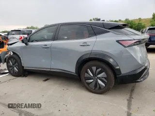 2023 Nissan ARIYA Platinum+ z VIN JN1DF0CD0PM700766, wystawiony jako Copart lot #60526874 z przebiegiem 9 078 mil mil oraz Szkoda całkowita • Salvage title. Historia ofert i sprzedaży dostępna na DreamBid. Obrazek 2.
