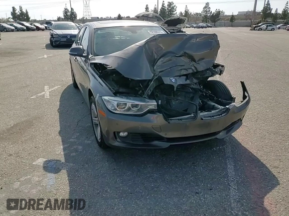2014 BMW 3 Series 328i with VIN WBA3C1C56EK113493, listed as a Copart auction lot 52188375 with 94,507 mi miles and Salvage title. Bid and sale history available at DreamBid. Image 10.