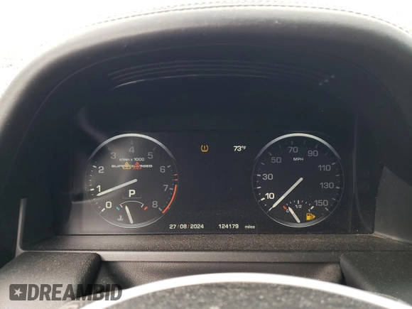 2012 Land Rover Range Rover SC with VIN SALMF1E46CA368272, listed as a Copart auction lot 78588034 with 124,179 mi miles and Salvage title. Bid and sale history available at DreamBid. Image 9.