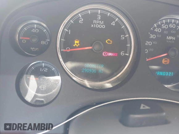 2007 Chevrolet Tahoe LTZ with VIN 1GNFC13J37R145736, listed as a IAAI auction lot 41724845 with 290,931 mi miles and . Bid and sale history available at DreamBid. Image 7.
