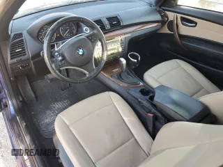 2008 BMW 1 Series 128i with VIN WBAUN13528VH80212, listed as a Copart auction lot 74763044 with 67,918 mi miles and Salvage Title. Bid and sale history available at carsss.com. Image 8.