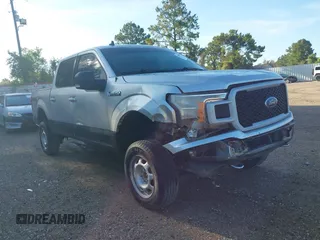 2019 Ford F-150 XL with VIN 1FTEW1E44KKE20244, listed as a IAAI auction lot 42569729 with 93,545 mi miles and . Bid and sale history available at DreamBid. Image 1.