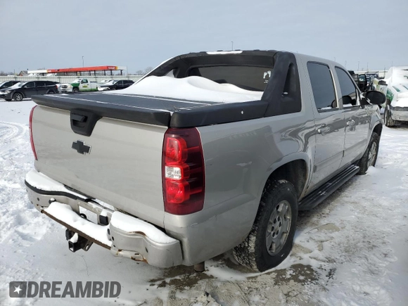 2008 Chevrolet Avalanche 2LT with VIN 3GNFK12398G225050, listed as a Copart auction lot 45964045 with 301,687 mi miles and Clean title. Bid and sale history available at DreamBid. Image 3.