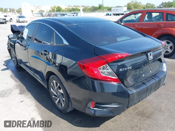 2016 Honda Civic Sedan EX with VIN 19XFC2F74GE070202, listed as a IAAI auction lot 41925477 with 148,453 mi miles. Bid and sale history available at carsss.com. Image 3.