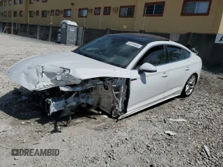 2024 Audi A5 Sportback S line Premium Plus с VIN WAUFACF5XRA071044, выставлен на аукционе Copart как лот 55744855 с пробегом Не указан миль и Списание • Salvage title. История ставок и продаж доступна на DreamBid. Изображение 1.