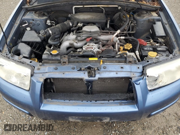 2007 Subaru Forester X with VIN JF1SG63697H721636, listed as a Copart auction lot 80301794 with 180,721 mi miles and Salvage Title. Bid and sale history available at carsss.com. Image 11.
