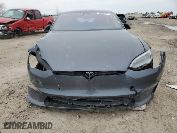2022 Tesla Model S with VIN 5YJSA1E54NF465048, listed as a Copart auction lot 88756425 with 78,798 mi miles and Salvage Title. Bid and sale history available at DreamBid. Image 5.