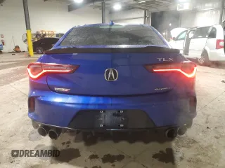 2021 Acura TLX Type S with VIN 19UUB7F0XMA000990, listed as a Copart auction lot 86567024 with 23,901 mi miles and Salvage Title. Bid and sale history available at carsss.com. Image 6.