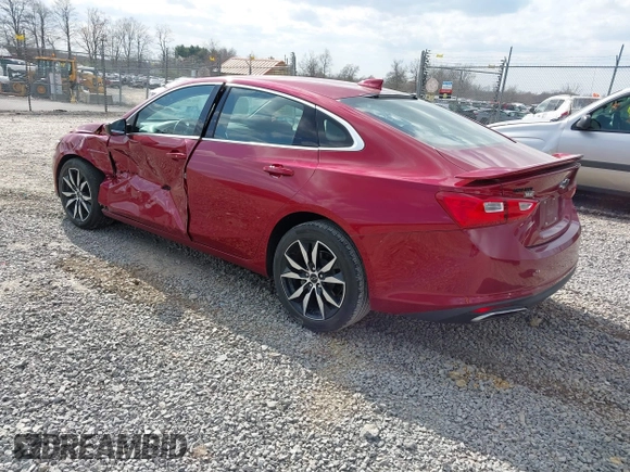 2020 Chevrolet Malibu RS with VIN 1G1ZG5ST4LF085250, listed as a IAAI auction lot 42018772 with 13,736 mi miles and . Bid and sale history available at DreamBid. Image 3.