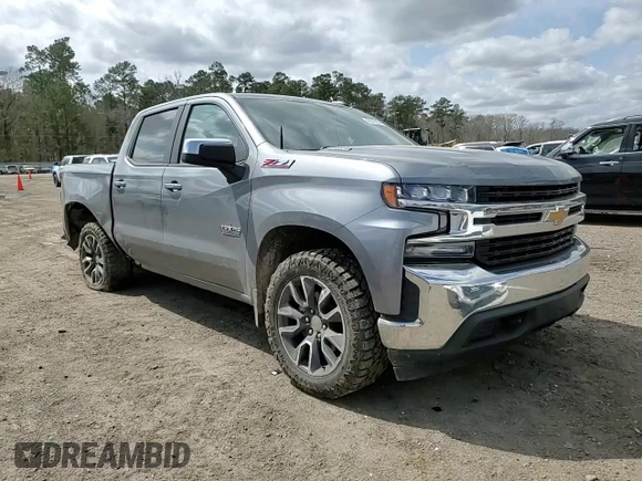 2021 Chevrolet Silverado 1500 LT with VIN 3GCUYDET4MG154765, listed as a Copart auction lot 48231225 with 99,353 mi miles and Salvage Title. Bid and sale history available at carsss.com. Image 11.