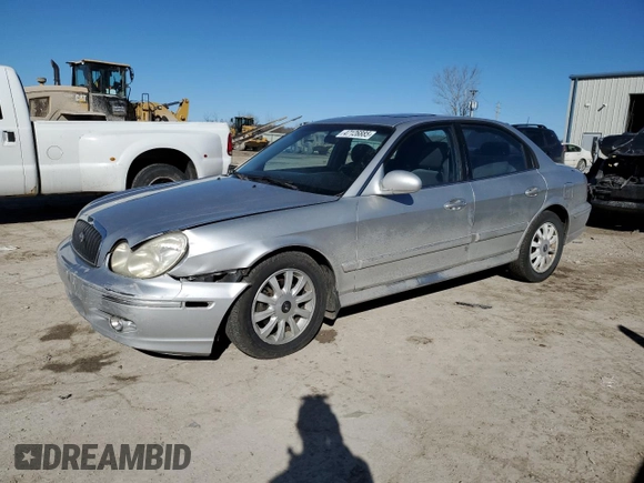 2005 Hyundai Sonata GLS with VIN KMHWF35H45A113584, listed as a Copart auction lot 47126885 with 105,482 mi miles and Salvage Title. Bid and sale history available at carsss.com. Image 1.