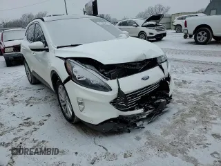 2021 Ford Escape Titanium with VIN 1FMCU9J94MUA26663, listed as a Copart auction lot 41799545 with Not Provided miles and Salvage Title. Bid and sale history available at carsss.com. Image 12.