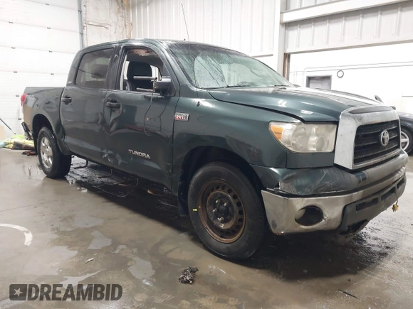 2007 Toyota Tundra SR5 with VIN 5TBDV54117S461551, listed as a IAAI auction lot 41403002 with 167,245 mi miles. Bid and sale history available at carsss.com. Image 1.