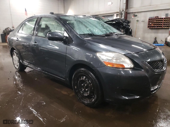 2010 Toyota Yaris with VIN JTDBT4K33A1394295, listed as a Copart auction lot 47259645 with 191,005 mi miles and Salvage Title. Bid and sale history available at carsss.com. Image 4.
