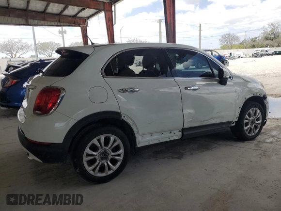 2016 FIAT 500X Lounge z VIN ZFBCFXDT2GP397059, wystawiony jako Copart lot #54349335 z przebiegiem 105 642 mil mil oraz Szkoda całkowita • Salvage title. Historia ofert i sprzedaży dostępna na DreamBid. Obrazek 3.