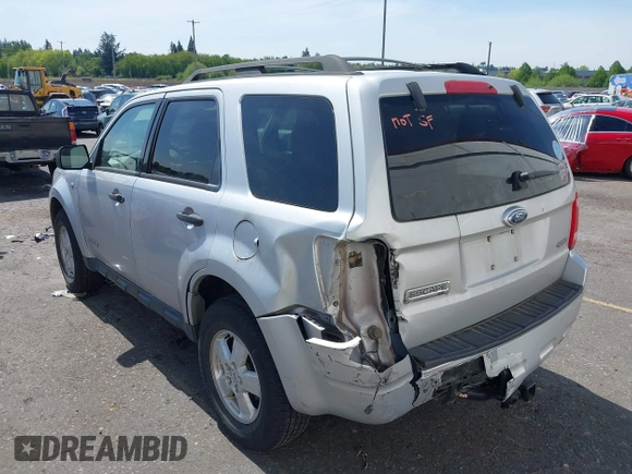 2008 Ford Escape XLT with VIN 1FMCU93168KA42503, listed as a IAAI auction lot 42109952 with 207,345 mi miles and . Bid and sale history available at DreamBid. Image 6.