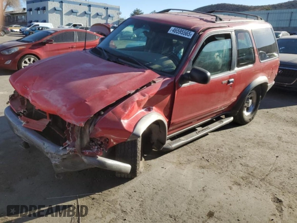 1998 Ford Explorer Sport with VIN 1FMYU24E9WUB65275, listed as a Copart auction lot 46595565 with Not provided miles and Salvage title. Bid and sale history available at DreamBid. Image 1.
