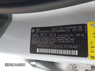 2010 BMW 5 Series 528i xDrive with VIN WBANV1C51AC159448, listed as a IAAI auction lot 42112878 with 154,710 mi miles and . Bid and sale history available at carsss.com. Image 9.