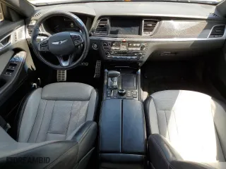 2018 Genesis G80 3.3T Sport with VIN KMHGN4JB7JU239543, listed as a Copart auction lot 53734564 with 67,966 mi miles and Salvage Title. Bid and sale history available at carsss.com. Image 8.