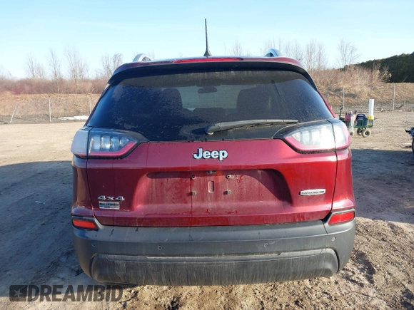 2019 Jeep Cherokee Latitude Plus with VIN 1C4PJMLB9KD410730, listed as a IAAI auction lot 41762344 with 82,097 mi miles and . Bid and sale history available at carsss.com. Image 16.