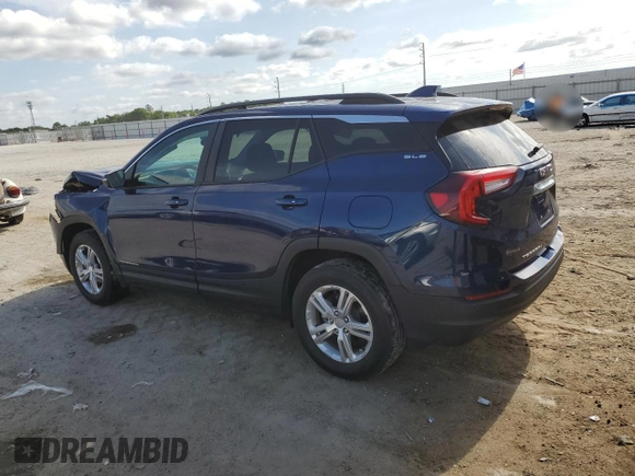 2022 GMC Terrain SLE with VIN 3GKALTEVXNL285189, listed as a Copart auction lot 54359335 with 55,682 mi miles and Non repairable. Bid and sale history available at DreamBid. Image 2.