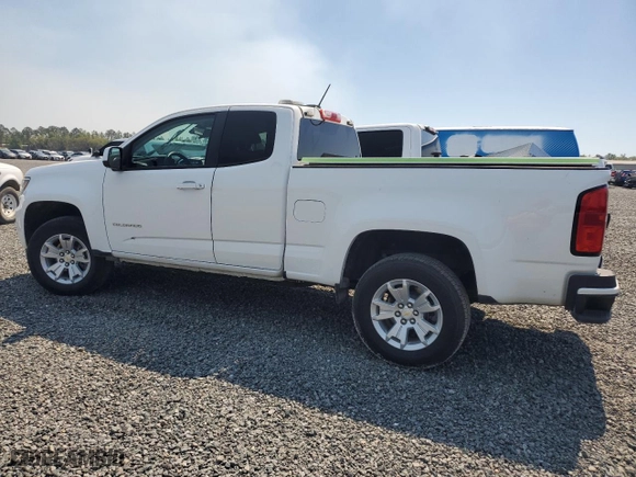 2022 Chevrolet Colorado 2WD LT with VIN 1GCHSCEA2N1117046, listed as a Copart auction lot 46462715 with 46,351 mi miles and Clean Title. Bid and sale history available at carsss.com. Image 2.