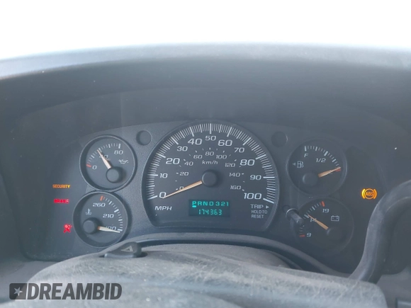 2006 Chevrolet Express Cargo with VIN 1GCFG15XX61261303, listed as a IAAI auction lot 41853813 with 174,363 mi miles and . Bid and sale history available at DreamBid. Image 7.
