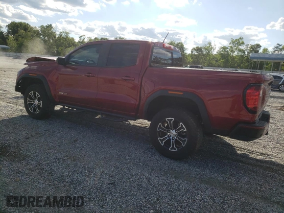 2024 GMC Canyon 4WD AT4 with VIN 1GTP6DEK3R1149427, listed as a Copart auction lot 55827855 with 12,411 mi miles and Salvage Title. Bid and sale history available at carsss.com. Image 2.