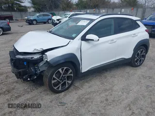 2022 Hyundai Kona Limited with VIN KM8K5CA39NU791533, listed as a IAAI auction lot 41738274 with 50,379 mi miles. Bid and sale history available at carsss.com. Image 17.