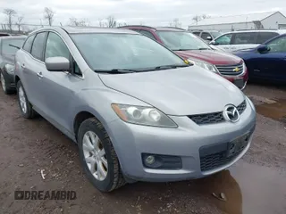 2007 Mazda CX-7 Sport with VIN JM3ER293570163913, listed as a IAAI auction lot 41937632 with 162,697 mi miles. Bid and sale history available at carsss.com. Image 1.