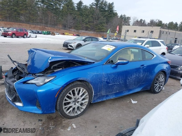 2019 Lexus RC with VIN JTHS85BC6K5004581, listed as a IAAI auction lot 41347819 with 28,859 mi miles. Bid and sale history available at carsss.com. Image 13.