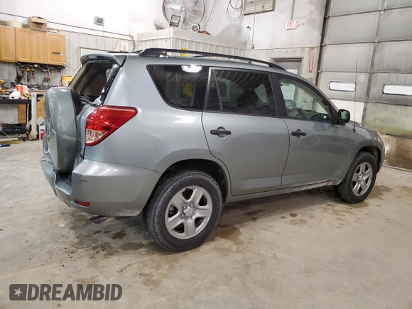 2007 Toyota RAV4 with VIN JTMBD33V776040475, listed as a Copart auction lot 85452174 with 134,196 mi miles and Salvage Title. Bid and sale history available at carsss.com. Image 3.