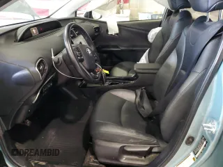 2022 Toyota Prius LE with VIN JTDL9MFU3N3034315, listed as a Copart auction lot 57041045 with 77,307 mi miles and Salvage title. Bid and sale history available at DreamBid. Image 7.