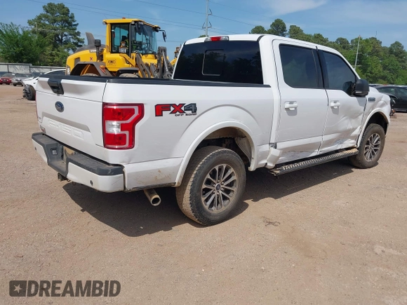 2020 Ford F-150 XL with VIN 1FTEW1E59LKE78957, listed as a IAAI auction lot 42021245 with 92,322 mi miles and . Bid and sale history available at DreamBid. Image 4.