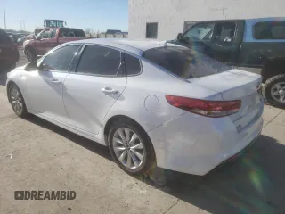 2016 Kia Optima EX with VIN 5XXGU4L33GG004505, listed as a Copart auction lot 83875474 with 142,620 mi miles and Salvage Title. Bid and sale history available at carsss.com. Image 2.