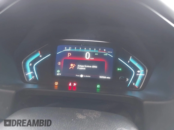 2020 Honda Odyssey EX with VIN 5FNRL6H52LB072616, listed as a IAAI auction lot 41475787 with 184,566 mi miles and . Bid and sale history available at DreamBid. Image 7.