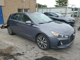 2019 Hyundai Elantra GT with VIN KMHH35LE1KU117673, listed as a Copart auction lot 73005714 with 92,913 mi miles and Salvage Title. Bid and sale history available at carsss.com. Image 4.