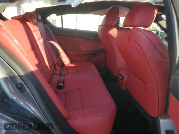 2023 Lexus IS with VIN JTHAP1D20P5002277, listed as a Copart auction lot 43239005 with 25,654 mi miles and Salvage Title. Bid and sale history available at carsss.com. Image 10.
