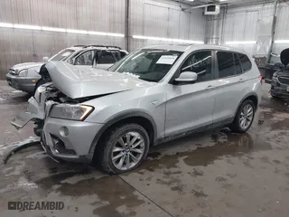 2013 BMW X3 xDrive28i with VIN 5UXWX9C52DL874015, listed as a IAAI auction lot 41542818 with 84,610 mi miles. Bid and sale history available at carsss.com. Image 17.