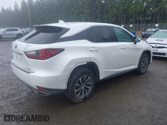 2022 Lexus RX 350 with VIN 2T2AZMDA4NC338692, listed as a IAAI auction lot 42338773 with 45,539 mi miles and . Bid and sale history available at DreamBid. Image 4.