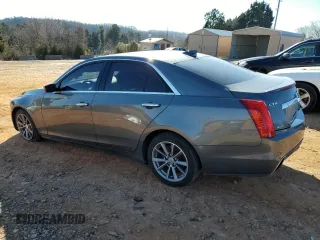 2017 Cadillac CTS Luxury AWD with VIN 1G6AX5SX9H0133510, listed as a Copart auction lot 87673055 with 106,797 mi miles and Salvage title. Bid and sale history available at DreamBid. Image 2.