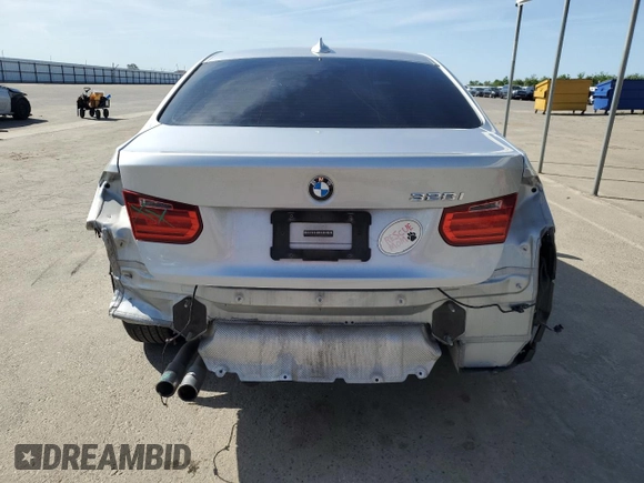2013 BMW 3 Series 328i with VIN WBA3A5G59DNP21626, listed as a Copart auction lot 52136545 with 88,365 mi miles and Salvage Title. Bid and sale history available at carsss.com. Image 6.