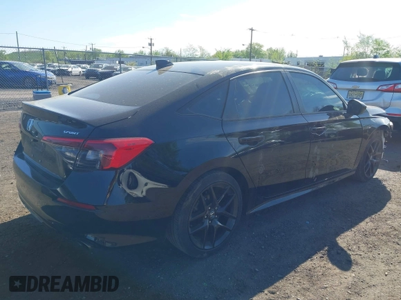 2022 Honda Civic Sport z VIN 2HGFE2F56NH606823, wystawiony jako IAAI lot #42140890 z przebiegiem 43 465 mil mil oraz . Historia ofert i sprzedaży dostępna na DreamBid. Obrazek 4.