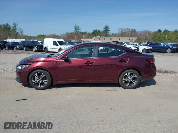 2020 Nissan Sentra SV z VIN 3N1AB8CV3LY282894, wystawiony jako IAAI lot #42125194 z przebiegiem 51 165 mil mil oraz . Historia ofert i sprzedaży dostępna na DreamBid. Obrazek 14.